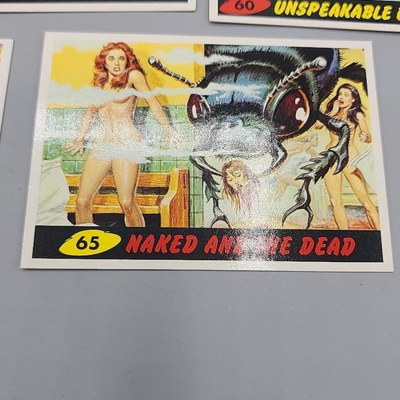 1994 Topps Mars Attacks 56-66 - 11 Cards Unpublished - Picture 8 of 16